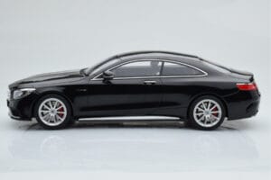 Mercedes AMG S63 C217 Coupe Fekete GT Spirit 1:18 ZM041 Gyanta – 3. kép a 6-ből