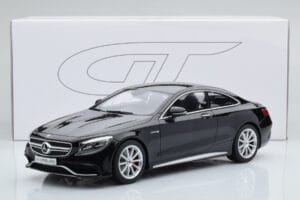 Mercedes AMG S63 C217 Coupe Fekete GT Spirit 1:18 ZM041 Gyanta – 6. kép a 6-ből