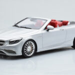 Mercedes AMG S65 A217 Kabrió Ezüst GT Spirit 1:18