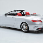 Mercedes AMG S65 A217 Kabrió Ezüst GT Spirit 1:18 - image 5 of 6