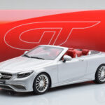 Mercedes AMG S65 A217 Kabrió Ezüst GT Spirit 1:18 - image 6 of 6