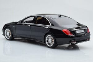 Mercedes AMG S65 W222 Fekete GT Spirit 1:18 ZM043 Gyanta – 5. kép a 6-ből