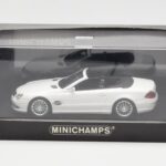 Mercedes SL 55 AMG R230 Fehér Minichamps 1:43 - image 4 of 4