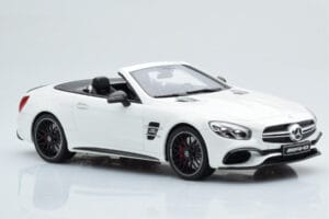 Mercedes AMG SL63 R231 Fehér GT Spirit 1:18 B66965708 Gyanta – 4. kép a 6-ből