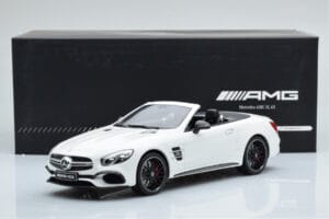 Mercedes AMG SL63 R231 Fehér GT Spirit 1:18 B66965708 Gyanta – 6. kép a 6-ből