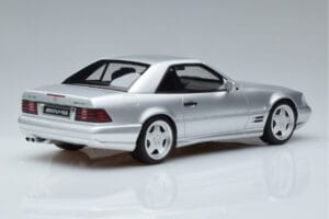 Mercedes SL 73 AMG R129 Brilliant Ezüst Otto 1:18 OT240 Gyanta – 2. kép a 6-ből