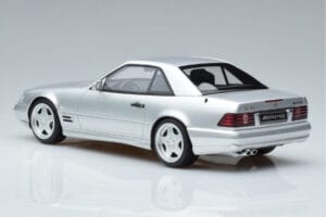 Mercedes SL 73 AMG R129 Brilliant Ezüst Otto 1:18 OT240 Gyanta – 5. kép a 6-ből