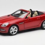 Mercedes SLK R172 Designo Zircon Piros Minichamps 1:18 B66960513