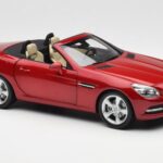 Mercedes SLK R172 Designo Zircon Piros Minichamps 1:18 B66960513 - image 6 of 8