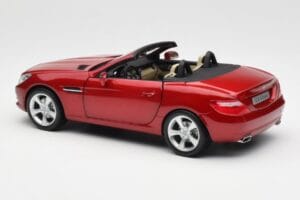 Mercedes SLK R172 Designo Zircon Piros Minichamps 1:18 B66960513 Fém – 7. kép a 8-ből