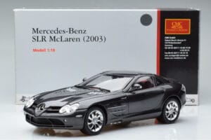 Mercedes SLR McLaren Fekete CMC 1:18 M-045F Fém – 10. kép a 10-ből