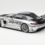 Mercedes SLS AMG GT3 #96 M. Hakkinen AMG Customer Sports 6 Hours of Zhuhai ILMC 2011 Minichamps 1:18 B66960197 - image 5 of 6