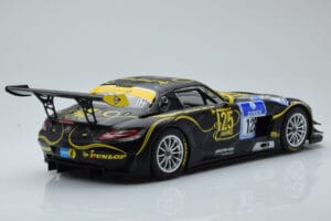 Mercedes SLS AMG GT3 Rowe Racing #125 Zehe / Bullitt / Renger / Hartung ADAC 24 Hours of Nurburgring 2013 Minichamps 1:18 151 – 2. kép a 6-ből