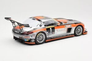 Mercedes SLS AMG GT3 #1 Team Abu Dhabi By Black Falcon K. Al Qubaisi / Edwards / M. Bleekemolen / B. Schneider Winners 24 Hou – 2. kép a 6-ből