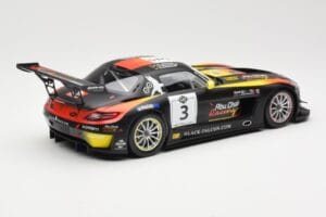 Mercedes SLS AMG GT3 #3 Team Abu Dhabi By Black Falcon K. Al Qubaisi / M. Bleekemolen / B. Schneider Winners Gulf 12 Hours Ab – 2. kép a 6-ből