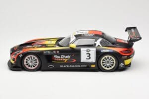 Mercedes SLS AMG GT3 #3 Team Abu Dhabi By Black Falcon K. Al Qubaisi / M. Bleekemolen / B. Schneider Winners Gulf 12 Hours Ab – 3. kép a 6-ből