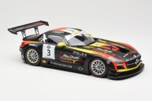 Mercedes SLS AMG GT3 #3 Team Abu Dhabi By Black Falcon K. Al Qubaisi / M. Bleekemolen / B. Schneider Winners Gulf 12 Hours Ab – 4. kép a 6-ből