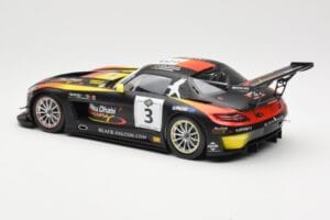 Mercedes SLS AMG GT3 #3 Team Abu Dhabi By Black Falcon K. Al Qubaisi / M. Bleekemolen / B. Schneider Winners Gulf 12 Hours Ab – 5. kép a 6-ből