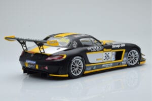 Mercedes SLS AMG GT3 Team Erebus Motorsport #36 B. Schneider / A. Jager / C. Roloff Winners Bathurst 12 Hours 2013 Minichamps – 2. kép a 6-ből