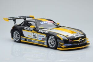 Mercedes SLS AMG GT3 Team Erebus Motorsport #36 B. Schneider / A. Jager / C. Roloff Winners Bathurst 12 Hours 2013 Minichamps – 4. kép a 6-ből