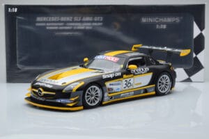 Mercedes SLS AMG GT3 Team Erebus Motorsport #36 B. Schneider / A. Jager / C. Roloff Winners Bathurst 12 Hours 2013 Minichamps – 6. kép a 6-ből