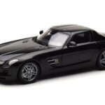 Mercedes SLS AMG Obsidian Fekete Metál Minichamps 1:18 B66960042