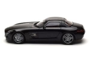 Mercedes SLS AMG Obsidian Fekete Metál Minichamps 1:18 B66960042 Fém – 4. kép a 7-ből