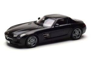 Mercedes SLS AMG Obsidian Fekete Metál Minichamps 1:18 B66960042
