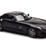 Mercedes SLS AMG Obsidian Fekete Metál Minichamps 1:18 B66960042 - image 5 of 7
