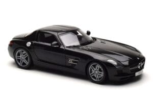 Mercedes SLS AMG Obsidian Fekete Metál Minichamps 1:18 B66960042 Fém – 5. kép a 7-ből