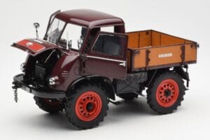 Mercedes Unimog 401 With Westfalia Cabin Schuco 1:18 450014300 Fém – 2. kép a 8-ből