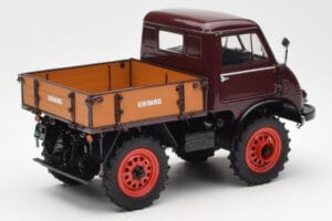 Mercedes Unimog 401 With Westfalia Cabin Schuco 1:18 450014300 Fém – 3. kép a 8-ből