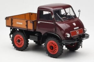 Mercedes Unimog 401 With Westfalia Cabin Schuco 1:18 450014300 Fém – 6. kép a 8-ből