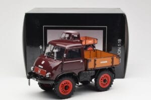 Mercedes Unimog 401 With Westfalia Cabin Schuco 1:18 450014300 Fém – 8. kép a 8-ből
