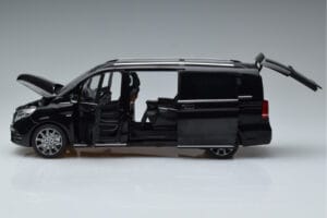 Mercedes V-Class W447 V260L Fekete OEM 1:18 QALCN89911150 Fém – 5. kép a 8-ből