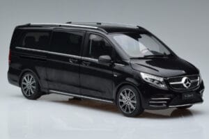 Mercedes V-Class W447 V260L Fekete OEM 1:18 QALCN89911150 Fém – 7. kép a 8-ből