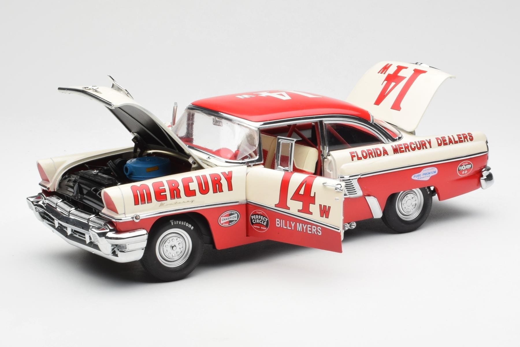 Mercury Montclair #14 B. Myers Palm Beach Winner 1956 Sun Star 1:18 5147 Fém – 2. kép a 8-ből