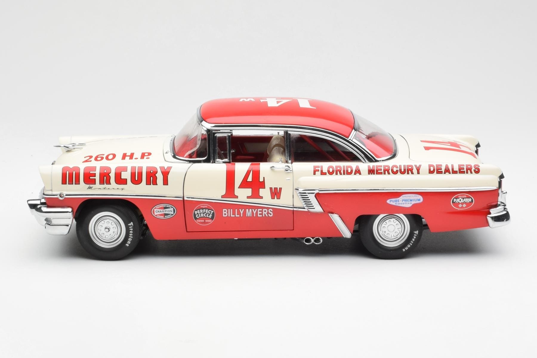 Mercury Montclair #14 B. Myers Palm Beach Winner 1956 Sun Star 1:18 5147 Fém – 4. kép a 8-ből