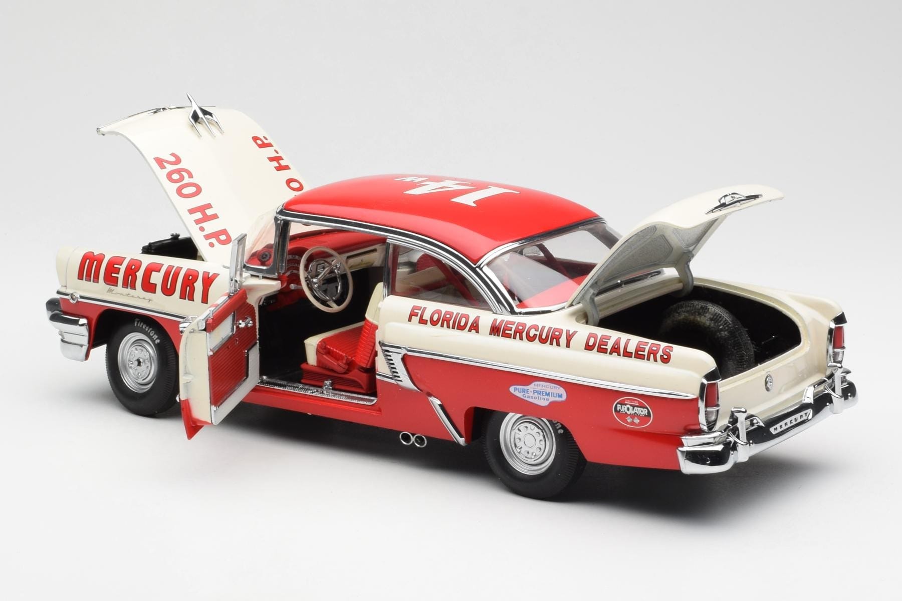 Mercury Montclair #14 B. Myers Palm Beach Winner 1956 Sun Star 1:18 5147 Fém – 5. kép a 8-ből