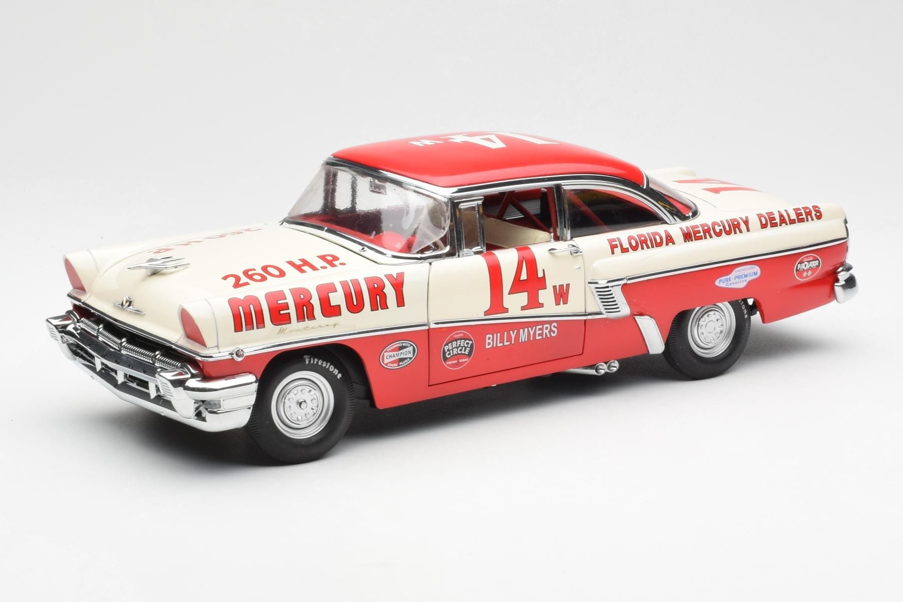 Mercury Montclair #14 B. Myers Palm Beach Winner 1956 Sun Star 1:18 5147 Fém