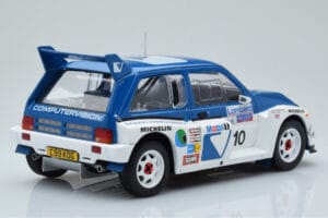MG Metro 6R4 #10 M. Wilson / N. Harris RAC Rally 1986 IXO 1:18 18RMC068A Fém – 2. kép a 6-ből