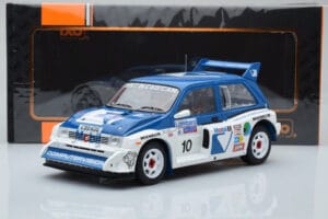MG Metro 6R4 #10 M. Wilson / N. Harris RAC Rally 1986 IXO 1:18 18RMC068A Fém – 6. kép a 6-ből