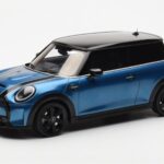Mini Cooper S F56 Island Kék Otto 1:18