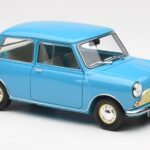 Morris Mini Minor Kék Kyosho 1:18 08964BL - image 6 of 8