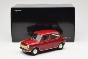 Morris Mini Minor Piros Kyosho 1:18 08964R Fém – 8. kép a 8-ből