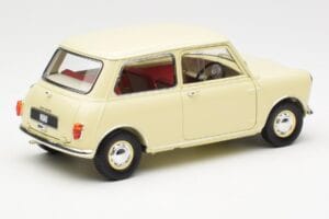 Morris Mini Minor Fehér Kyosho 1:18 08964W Fém – 3. kép a 8-ből