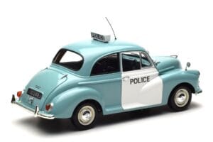 Morris Minor Rendőrség Kék & Fehér Minichamps 1:18 150137090 Fém – 3. kép a 8-ből