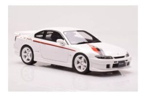 Nissan Silvia S15 Spec-R Nismo Aero Fehér Otto 1:18 OT1035 Gyanta – 5. kép a 6-ből