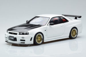 Nissan Skyline GT-R R34 Nismo Z-Tune Fehér MotorHelix 1:18