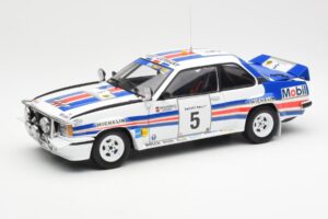 Opel Ascona 400 #5 W. Rohrl / C. Geistdorfer Safari Rally Világbajnok 1982 Sun Star 1:18 5378